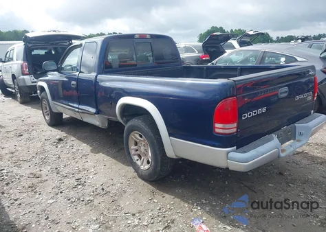 2004 Dodge Dakota Slt from USA, damaged, VIN 1D7GL42K84S548808